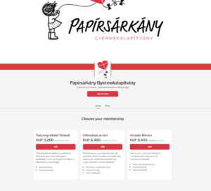 Papírsárkány Patreon