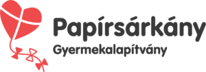 Papírsárkány Gyermekalapítvány vertical logo